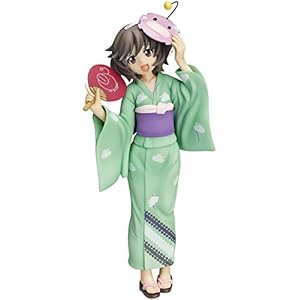 ガールズ&パンツァー 秋山優花里 浴衣Ver. 1/8スケール PVC製 塗装済み完成品フィギュア