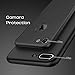 iPhone 7 Case, Rebex & Ipaky All-Around Protective Case Slim [Non-Slip] Dual Hard Cover with Tempered Glass Screen Protector for iPhone 7 (Black)