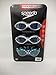Speedo 3 Pack Adult Swimming Goggles, White, White, Aqua