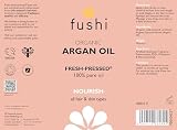 Fushi Organic Virgin Argan Oil Pure Natural Cold Pressed High Vitamin E 100ml view 8