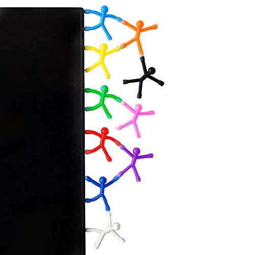 Refrigerator 8 Pcs Mini Man Flexible Fridge Cute