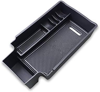Salusy Car Center Console Armrest Box Glove Box Secondary Storage Compatible for Audi Q3 SUV (Audi Q3 2013-2018)