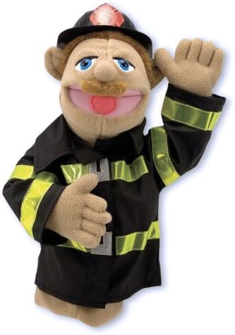 melissa and doug fireman puppet
