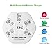EBL 5 Slot 9V Li-ion Rechargeable Battery Charger for TENS Smoke Detector Multimeter Alarm System etc - USB Input Port