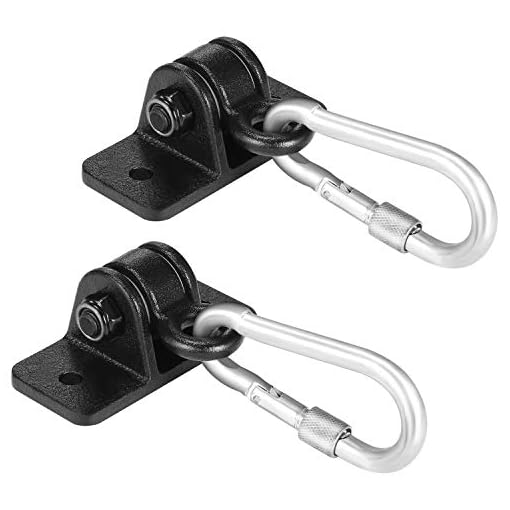 MDAIRC Swing Set Brackets, Heavy Duty Swing Hangers for Wooden Sets Playground Porch Indoor Outdoor & Hanging with Snap… - Image 5