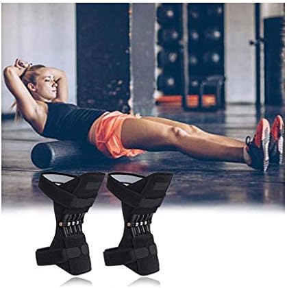 FILOL Power Lift Joint Support Knee Pads, Powerful Rebound Spring Force -Adjustable Bi-Directional Straps-for Joint Pain Relief, Arthritis Injury Recovery, Sprains