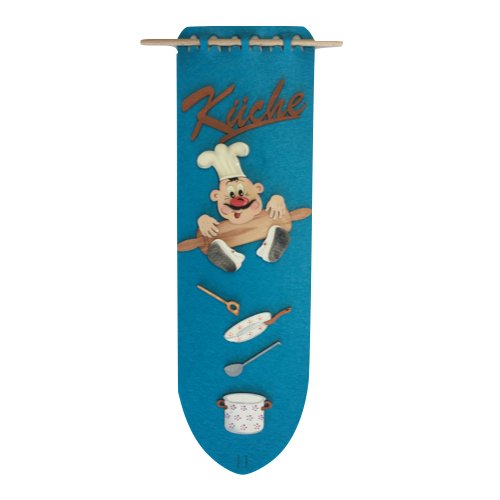 'Petra's Kitchen Chef Craft News A TSF30TO57 Door Curtain