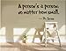 Toprate(TM) Quote Dr Seuss A person's a person,no matter how small, Wall Art Vinyl Decals Stickers Quotes and Sayings Home Art Decor Wall Sticker Decal Love Kids Bedroom