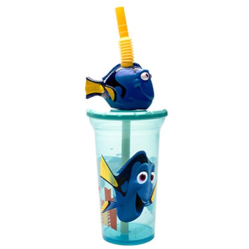 Zak Designs Finding Dory 15 oz. Buddy Sip Tumbler, Dory
