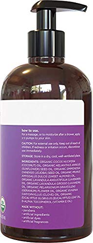 2 Certified+Organic+Massage+Relaxing+Lavender