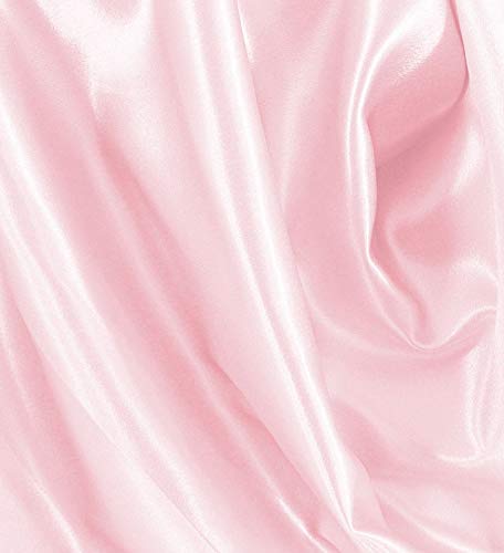 Reliable Bedding 100% Pure Silk Satin Sheet Set 7pcs, Silk Fitted Sheet 15'' Deep Pocket,Silk Flat Sheet,Silk Duvet Cover & Pillowcases Set !!! King, Pink …