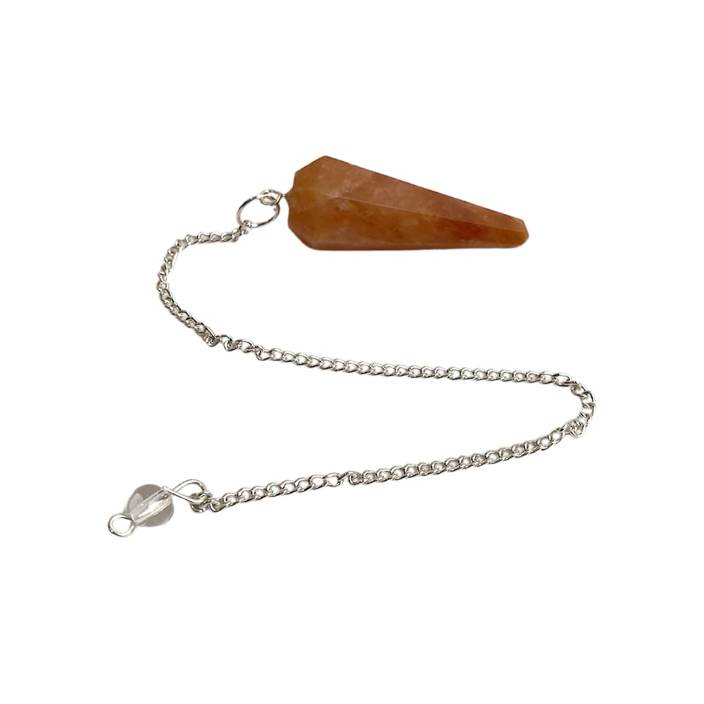 VIE Pendulum with Chain (Red Aventurine) — image 1