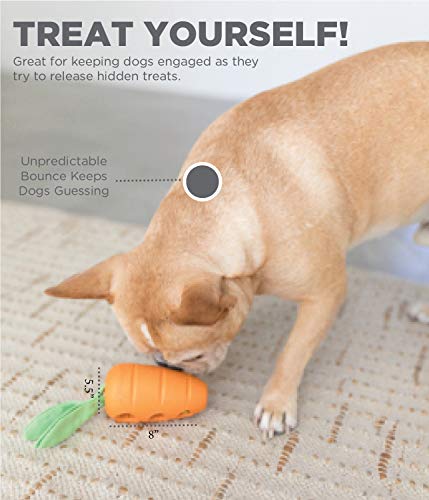 Petstages Carrot Stuffer Dog Toy - Image 4