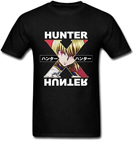 The Ice man HunterxHunter Kurapika Top Sky 1 Summer Fashion Blackale39;s T-Shirt XX-Large