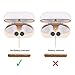 [2 Set] SHARKSBox Dust Guard for AirPods 2 Wireless Charging Case[Lifetime Replacements]Protect AirPods from Iron/Metal Shavings [Easy to Install] Upgrade Ultra Thin AirPods Dust-Proof Film-Rose Gold