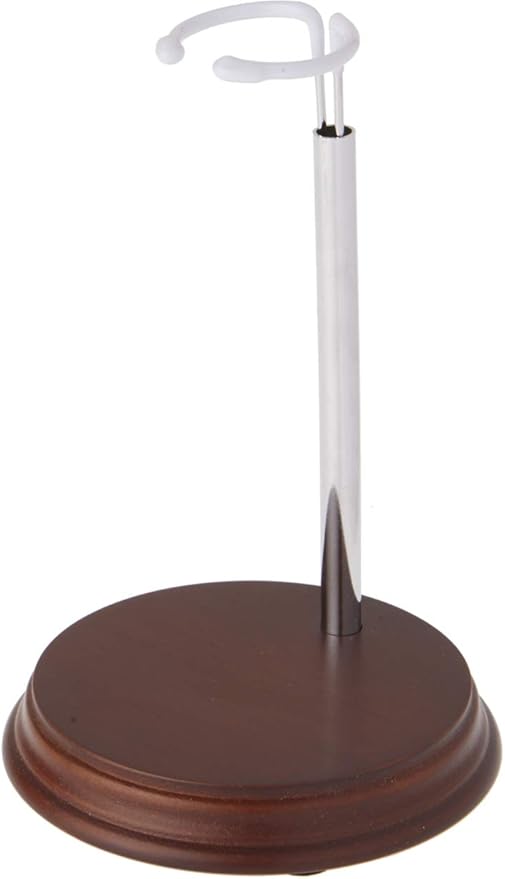 wooden doll stand