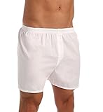 Fruit of the Loom Men's Big Man White Woven Boxers (5 Pack)