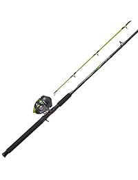 Zebco   Quantum BCATSC702MH, 20, NS4, Big Cat Spincast Combo 2.6: 1 Relación de engranajes, 7 'Varilla de 2 piezas, Clasificación de línea de 8 17 lb