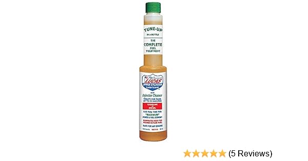 Lucas upper cylinder lubricant and injector cleaner for gasoline or diesel tanks (049807100209)
