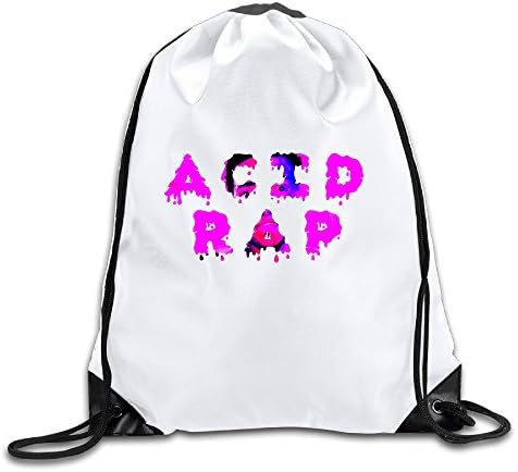 CACA Chance The Rapper Logo Drawstring Backpack Sack Bag