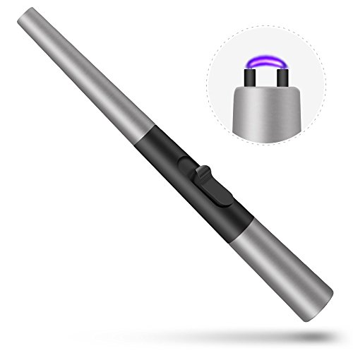 Grill lighters Rechargeable Long Lighters – Versatile Plasma Electric Candles Long Lighter,Arc Atomic Lighter for Gas Stove BBQ Camping Firework