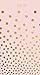 TF Publishing 2018-2019 2-Year Pocket Calendar Planner Pink with Gold Dots (18-7197)