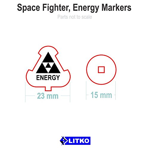Space Fighter, Energy Markers (5)