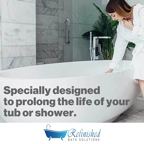 Refinished Bath Solutions Bathtub Polishing Wax Pabrec Ekopel 2K