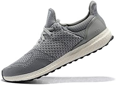 YKTM Performance Men's Ultra Boost 4.0 Street Running Shoe Road Sneaker (6.5 D(M) US, Gray)