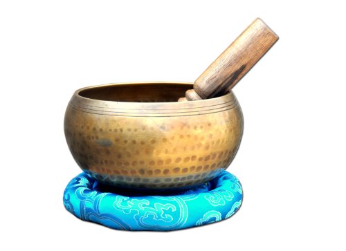 5.5 "Tibetan Buddhist Singing-Hand beaten singing bowl,Peace Release,Free Cushion and Striker