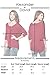 Alexander + David Women’s Modal Knit V-Neck Dolman Tunic Top with ¾ Long Sleeves (S-XL) (Charcoal, Large)