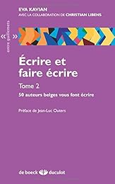 Écrire et faire écrire
