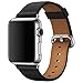 For For Apple Watch 42MM, Sunfei Single Tour Genuine Leather Band Bracelet (Black)