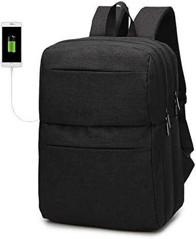 Business laptop backpack Daypack for School Working with USB Charging Port Anti Tear / water Resistant Travel Bag fits up to 15'' Inch Macbook Computer Backpack