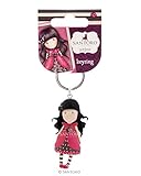Santoro London Gorjuss Figurine Keyring - Ladybird