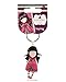 Santoro London Gorjuss Figurine Keyring - Ladybird