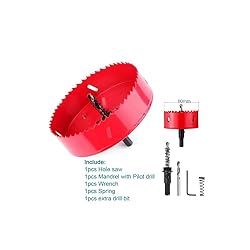3-5/32"（80mm） HSS Bi-Metal Hole Cutter with