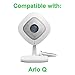 Colorful Silicone Skins for Arlo Q Security Camera; Camouflage and Accessorize Your Arlo Q & Arlo Q Plus Camera in Your Favorite Colors – by Wasserstein (1 Pack, Black)