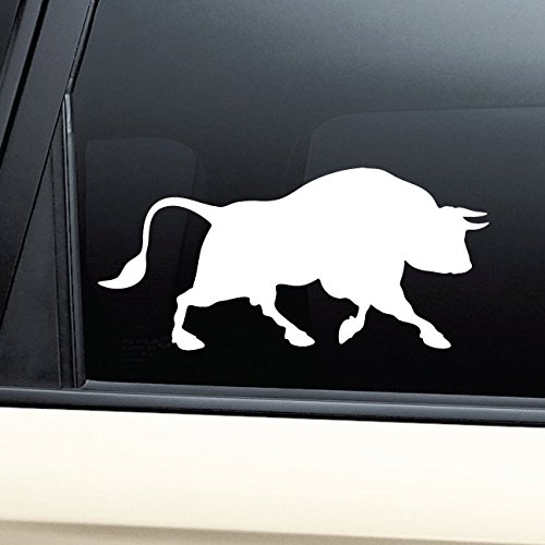 Bull Vinyl Decal Laptop Car Truck Bumper Window Sticker