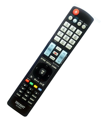 NEW LG Universal TV&DVD Blu-ray Player Remote Fit for 99% LG Plasma LCD LED 3D TV & DVD Blu-ray Player, replace AKB72914207 AKB72915238 AKB72915206 . No need to set up, easy to USE!