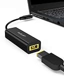 ELECJET AnyWatt SQ, USB C to Slim Tip Adapter, Convert Lenovo Square Charger to Type C, for Lenovo Thinkpad, Samsung S8/S9/Note, Nintendo Switch, and Any USB C Devices