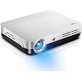 WOWOTO H9 Video Projector, 3500 lumens 3D DLP Projector 1280x800 Support 1080P Full HD , Android 4.4 OS , with Keystone, HDMI, WIFI &amp; Bluetooth