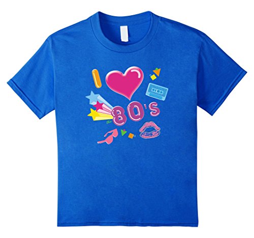 I Love the 80s Eighties - Retro Costume Pop Rave Party Shirt
