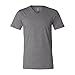 Bella Canvas Comfortable V-Neck Jersey T-Shirt, Large, Deep Heather