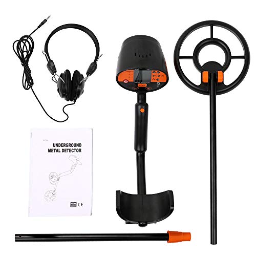 VISLONE Metal Detector High Sensitivity Handheld Underground Metal Detector Digital Display Underground Gold Silver Copper Diamond Detecto Metal Search Instrument Kit with Headphone - Thumbnail 4