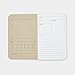 Word. Notebooks Adventure Log Pocket Travel Journal - Mini Notebook for Trips, Bullet Journals, Notepads (3 Pack)