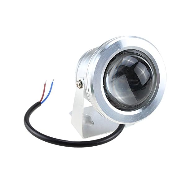 AGPtek-Stainless-Steel-IP68-Waterproof-12V-10W-Underwater-LED-Boat-Spotlight-RGB-Underwater-LED-Pond-Light-Submersible-Fountain-Light-with-Remote-Controller