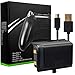 MoKo Xbox One X/Xbox One/Xbox One S/Xbox One Elite Battery Pack, [High Capacity] 2000mAh Rechargeable Extended Charge Power Kit, Black