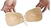 Adhesive Bras, Reusable Strapless Bra Self Adhesive Silicone Invisible Push-up Bras with Drawstring for Women
