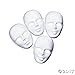 Design Your Own White Face Masks Pack of 12